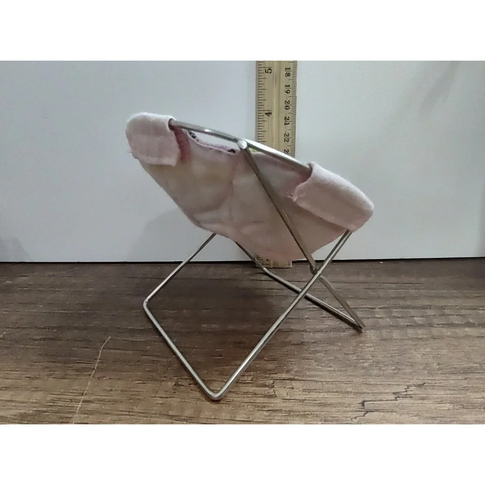 Fashion Doll Size Papasan Round Chair Z29